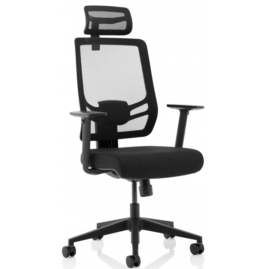 Ergo Twist Mesh Back Fabric Seat Office Chair